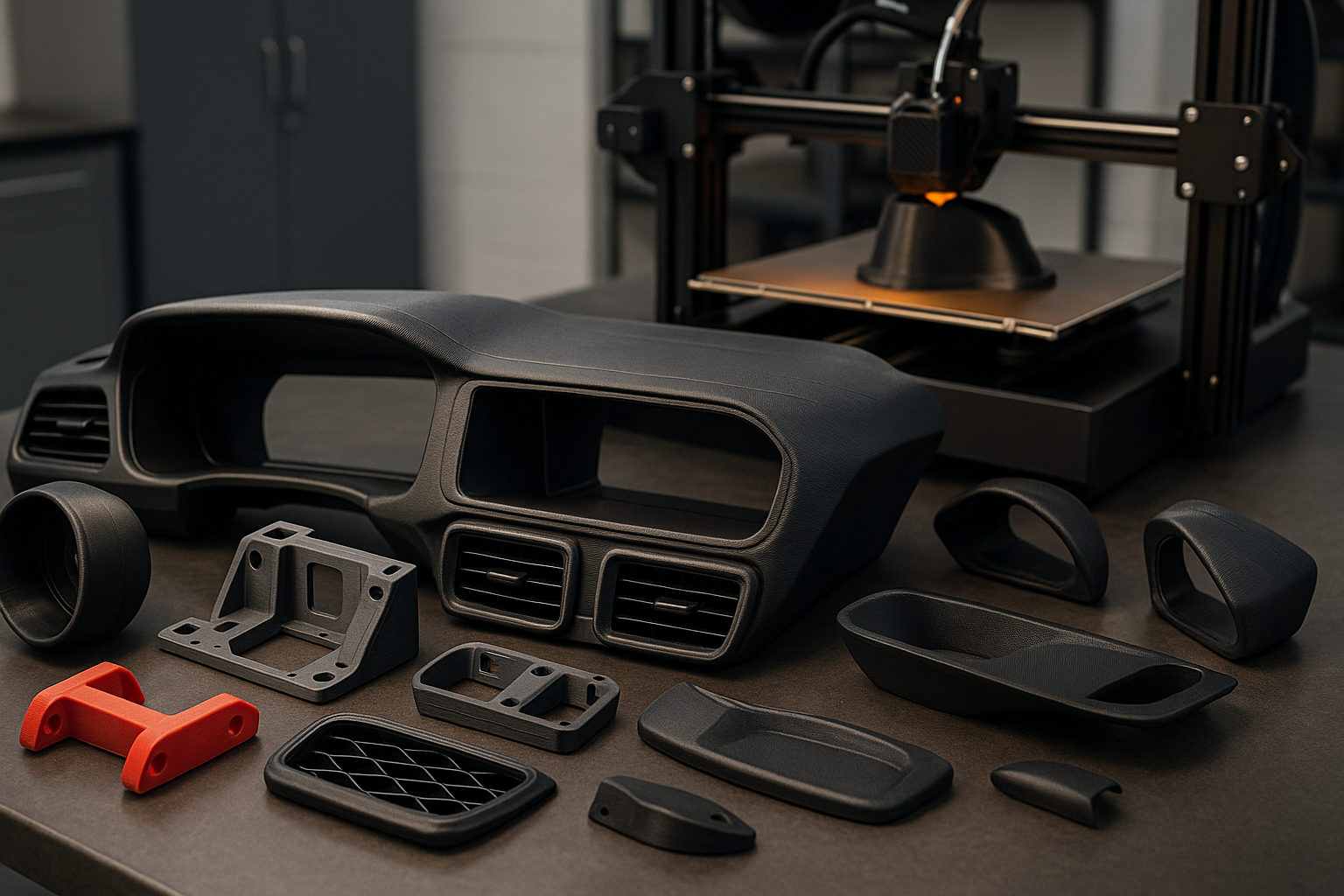 3D PRINTING PARTS OF A CAR